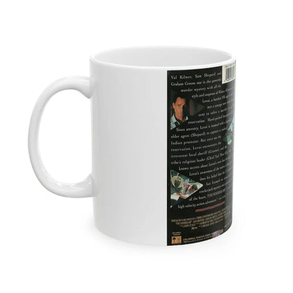 THUNDERHEART VAL KILMER (VHS COVER) - White Coffee Mug-Go Mug Yourself