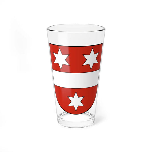 Thundorf-blazon (Switzerland) (Coat of Arms) Pint Glass 16oz 16oz - Go Mug Yourself