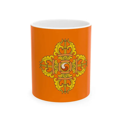 Tibetan Army flag 1 (China) White Coffee Mug 11oz - Go Mug Yourself