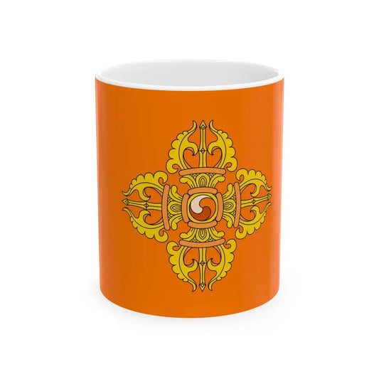 Tibetan Army flag 1 (China) White Coffee Mug 11oz - Go Mug Yourself