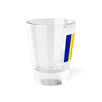 Tibetan buddhist flag (China) Shot Glass 1.5oz - Go Mug Yourself