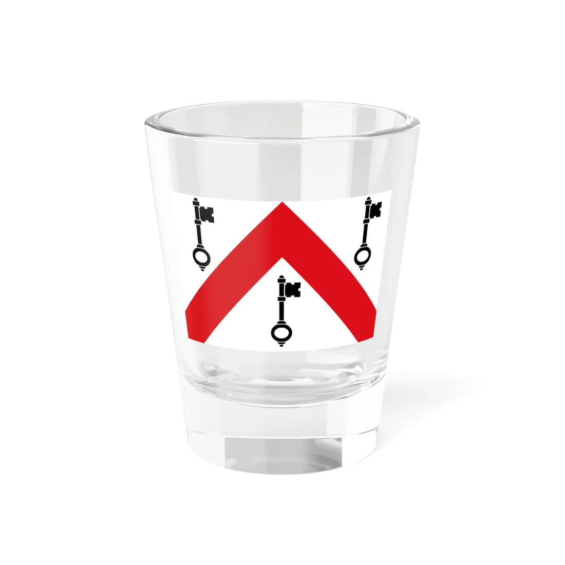 Tielt vlag (Belgium) Shot Glass 1.5oz 1.5oz - Go Mug Yourself