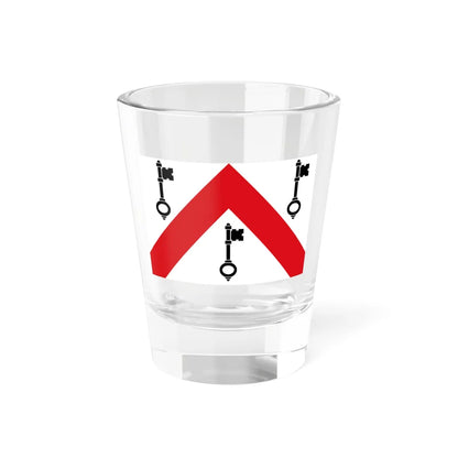 Tielt vlag (Belgium) Shot Glass 1.5oz - Go Mug Yourself