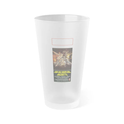 TIGER JOE 1982 Movie Poster - Frosted Pint Glass 16oz-Go Mug Yourself