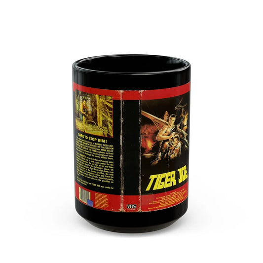 TIGER JOE VERSION 2 (VHS COVER) - Black Coffee Mug-15oz-Go Mug Yourself