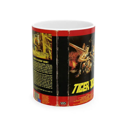 TIGER JOE VERSION 2 (VHS COVER) - White Coffee Mug 11oz - Go Mug Yourself