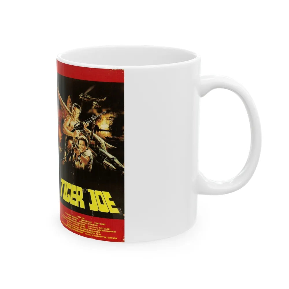 TIGER JOE VERSION 2 (VHS COVER) - White Coffee Mug-Go Mug Yourself