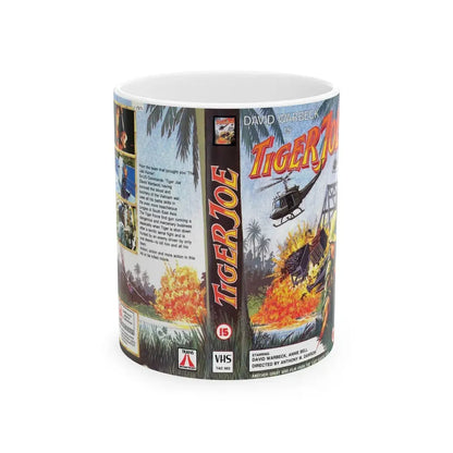 TIGER JOE (VHS COVER) - White Coffee Mug 11oz - Go Mug Yourself