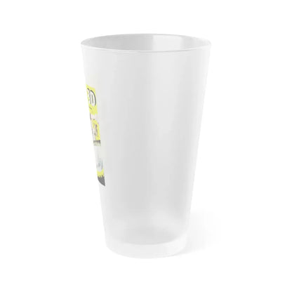 TIGER MAN 1983 Movie Poster - Frosted Pint Glass 16oz - Go Mug Yourself