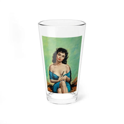 Till Death Do Us Part, paperback cover (Ace Double, 1959) - Pint Glass 16oz 16oz - Go Mug Yourself