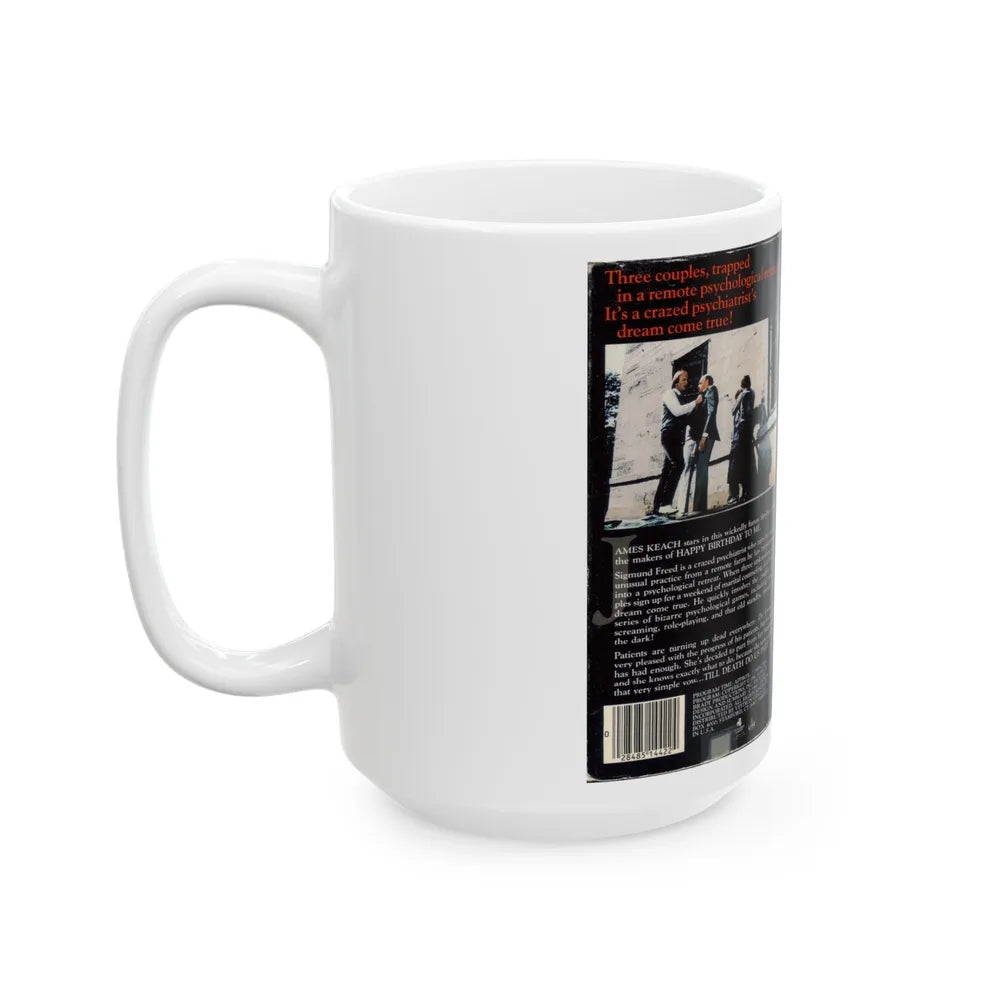 TILL DEATH DO US PART (VHS COVER) - White Coffee Mug-Go Mug Yourself