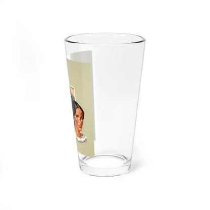 Tillie Trotter, original book cover illustration - Pint Glass 16oz - Go Mug Yourself