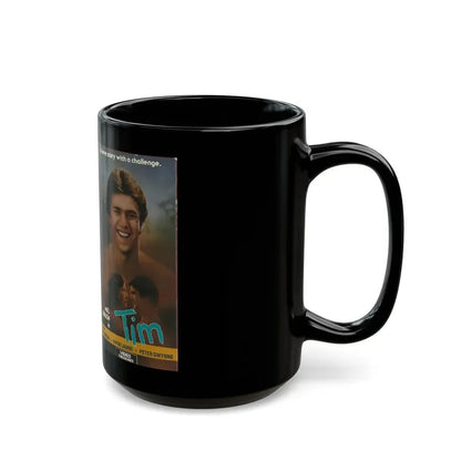 TIM MEL GIBSON (VHS COVER) - Black Coffee Mug - Go Mug Yourself