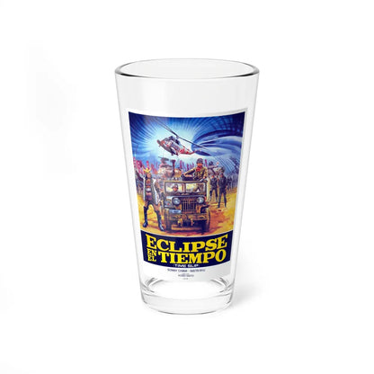 TIME SLIP (G.I. Samurai) 1979 Movie Poster - Pint Glass 16oz-16oz-Go Mug Yourself