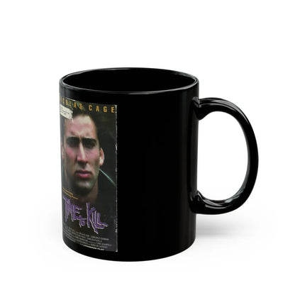 TIME TO KILL (VHS COVER) - Black Coffee Mug-Go Mug Yourself