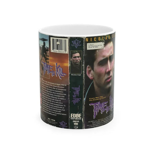 TIME TO KILL (VHS COVER) - White Coffee Mug 11oz - Go Mug Yourself