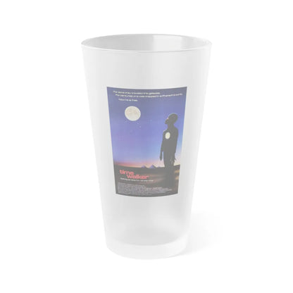 TIME WALKER 1982 Movie Poster - Frosted Pint Glass 16oz-16oz-Frosted-Go Mug Yourself