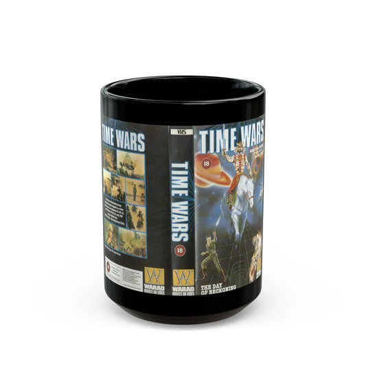 TIME WARS (VHS COVER) - Black Coffee Mug-15oz-Go Mug Yourself