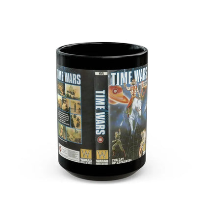 TIME WARS (VHS COVER) - Black Coffee Mug 15oz - Go Mug Yourself
