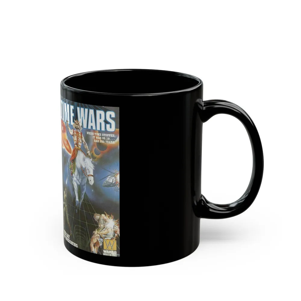 TIME WARS (VHS COVER) - Black Coffee Mug-Go Mug Yourself