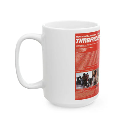 TIMERIDER (VHS COVER) - White Coffee Mug-Go Mug Yourself