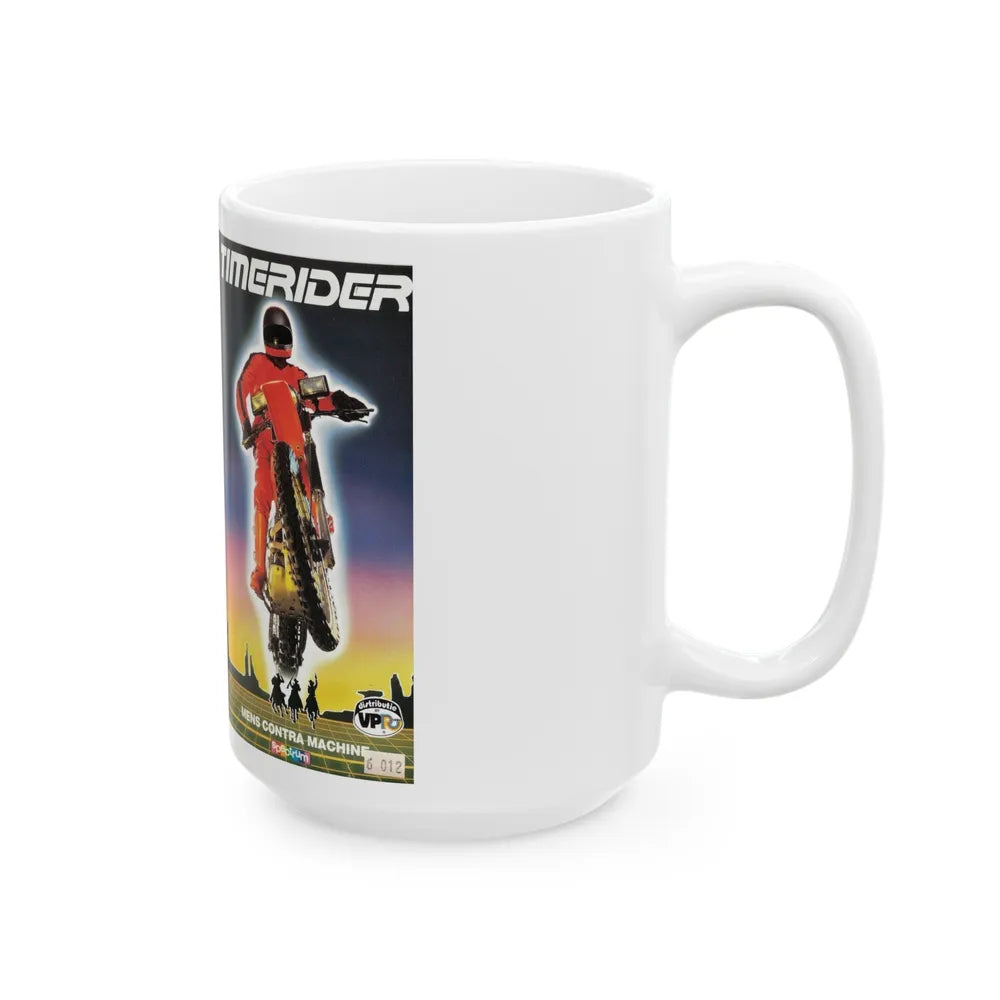 TIMERIDER (VHS COVER) - White Coffee Mug-Go Mug Yourself