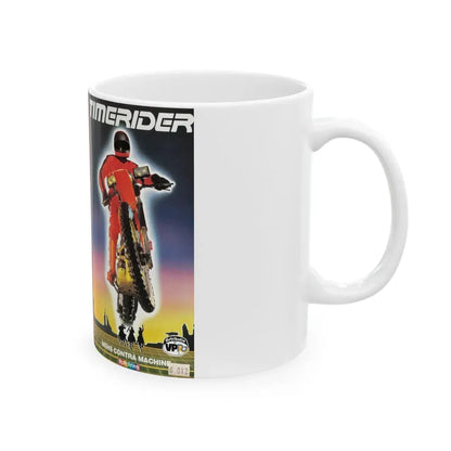 TIMERIDER (VHS COVER) - White Coffee Mug - Go Mug Yourself