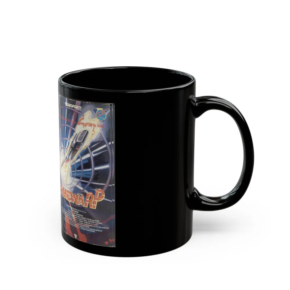 TIMEWARP (VHS COVER) - Black Coffee Mug-Go Mug Yourself