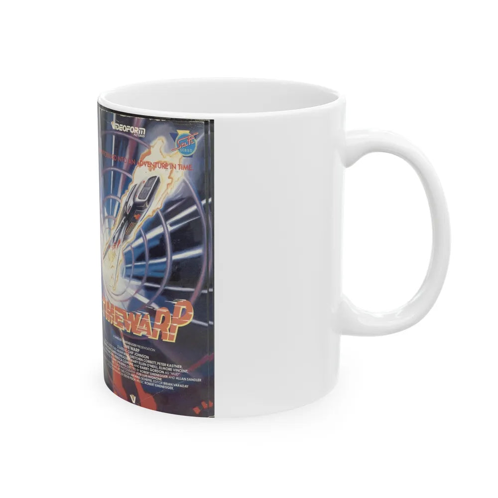 TIMEWARPP VIDEOFORM (VHS COVER) - White Coffee Mug-Go Mug Yourself