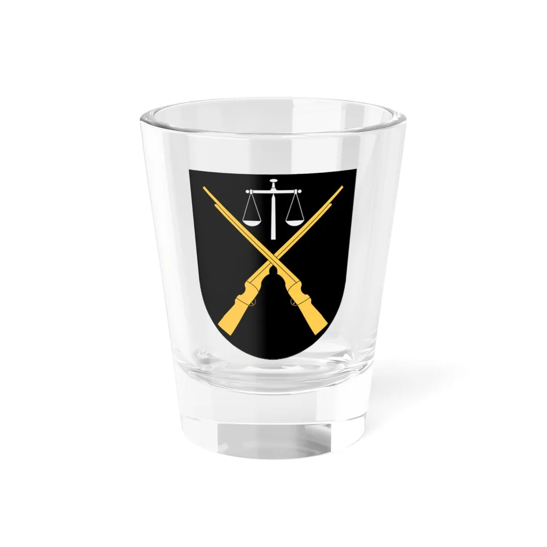 Timmele vapen (Sweden) (Coat of Arms) Shot Glass 1.5oz 1.5oz - Go Mug Yourself
