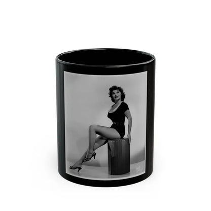 Tina Louise #101 (Vintage Female Icon) Black Coffee Mug 11oz - Go Mug Yourself