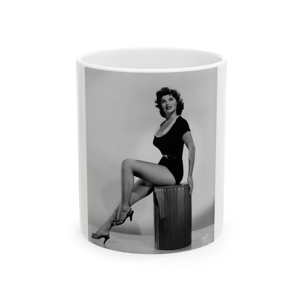 Tina Louise #1011 (Vintage Female Icon) White Coffee Mug-11oz-Go Mug Yourself