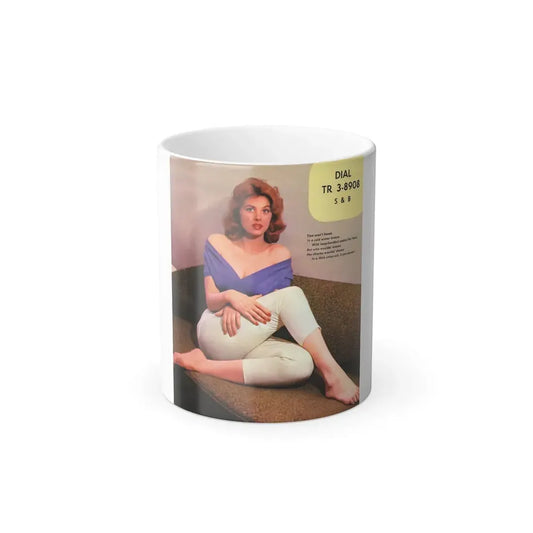 Tina Louise #102 (Vintage Female Icon) Color Changing Mug 11oz 11oz - Go Mug Yourself