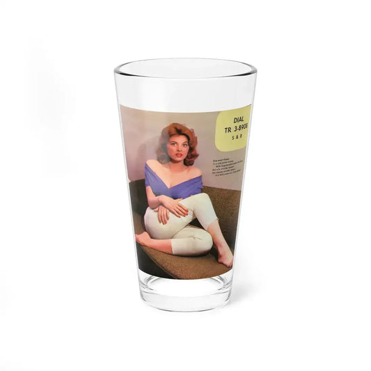 Tina Louise #102 (Vintage Female Icon) Pint Glass 16oz 16oz - Go Mug Yourself