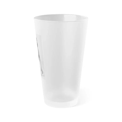 Tina Louise #105 (Vintage Female Icon) Frosted Pint Glass 16oz - Go Mug Yourself