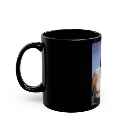 Tina Louise #106 (Vintage Female Icon) Black Coffee Mug-Go Mug Yourself