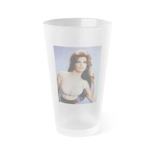Tina Louise #106 (Vintage Female Icon) Frosted Pint Glass 16oz 16oz Frosted - Go Mug Yourself