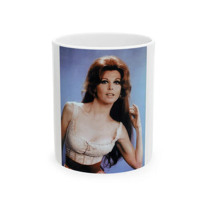 Tina Louise #106 (Vintage Female Icon) White Coffee Mug-11oz-Go Mug Yourself