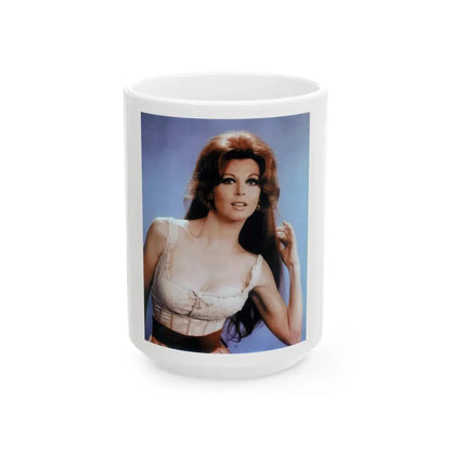 Tina Louise #106 (Vintage Female Icon) White Coffee Mug 15oz - Go Mug Yourself