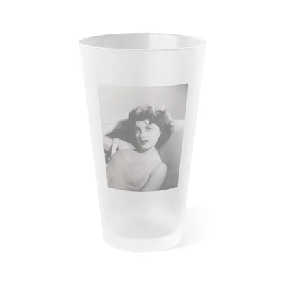 Tina Louise #108 (Vintage Female Icon) Frosted Pint Glass 16oz 16oz Frosted - Go Mug Yourself