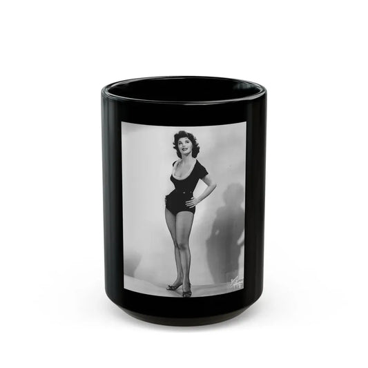 Tina Louise #109 (Vintage Female Icon) Black Coffee Mug 15oz - Go Mug Yourself