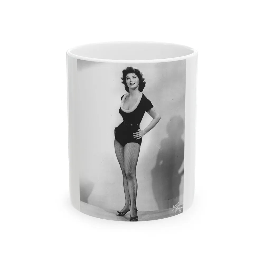 Tina Louise #109 (Vintage Female Icon) White Coffee Mug-11oz-Go Mug Yourself