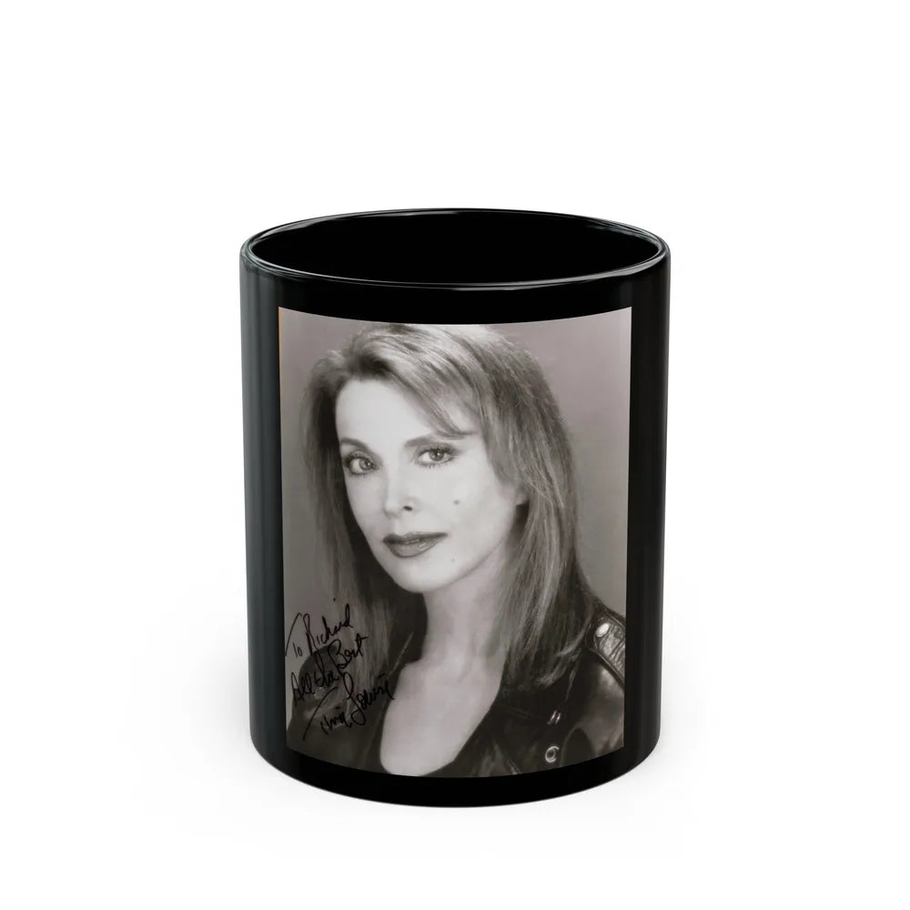 Tina Louise #111 (Vintage Female Icon) Black Coffee Mug-11oz-Go Mug Yourself