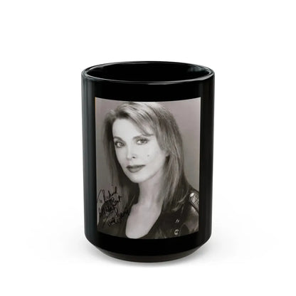 Tina Louise #111 (Vintage Female Icon) Black Coffee Mug 15oz - Go Mug Yourself
