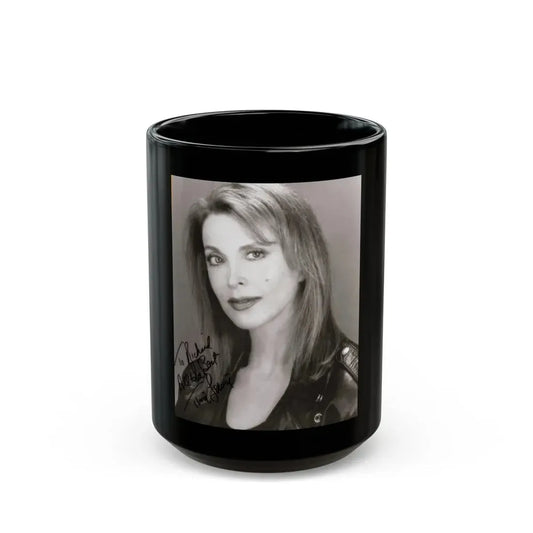 Tina Louise #111 (Vintage Female Icon) Black Coffee Mug 15oz - Go Mug Yourself