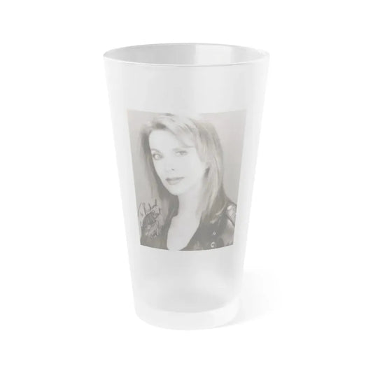 Tina Louise #111 (Vintage Female Icon) Frosted Pint Glass 16oz 16oz Frosted - Go Mug Yourself