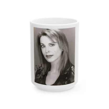 Tina Louise #111 (Vintage Female Icon) White Coffee Mug 15oz - Go Mug Yourself