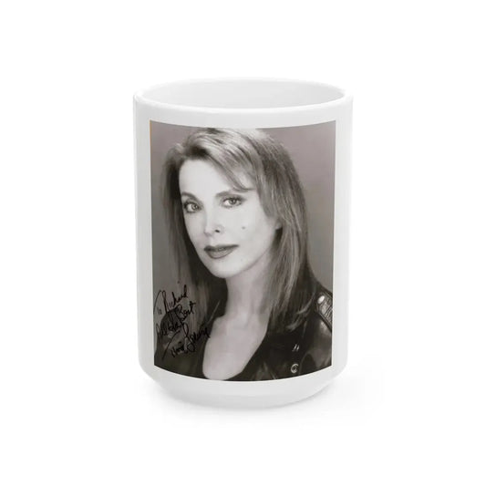 Tina Louise #111 (Vintage Female Icon) White Coffee Mug 15oz - Go Mug Yourself