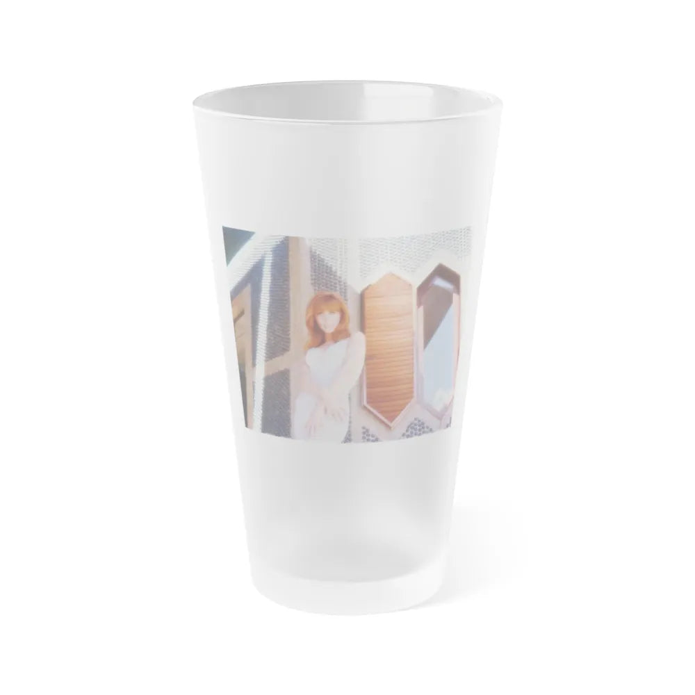 Tina Louise #113 (Vintage Female Icon) Frosted Pint Glass 16oz-16oz-Frosted-Go Mug Yourself