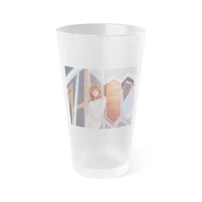 Tina Louise #113 (Vintage Female Icon) Frosted Pint Glass 16oz-16oz-Frosted-Go Mug Yourself